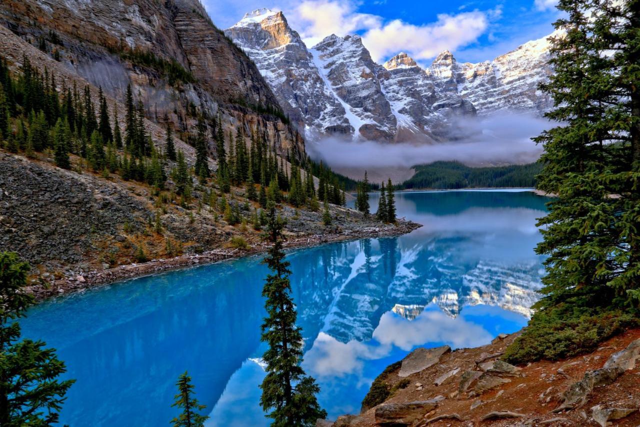 Spectacular Mountain View Corner Unit Pool Hot Tub Park Pass Apartment Canmore Exterior photo